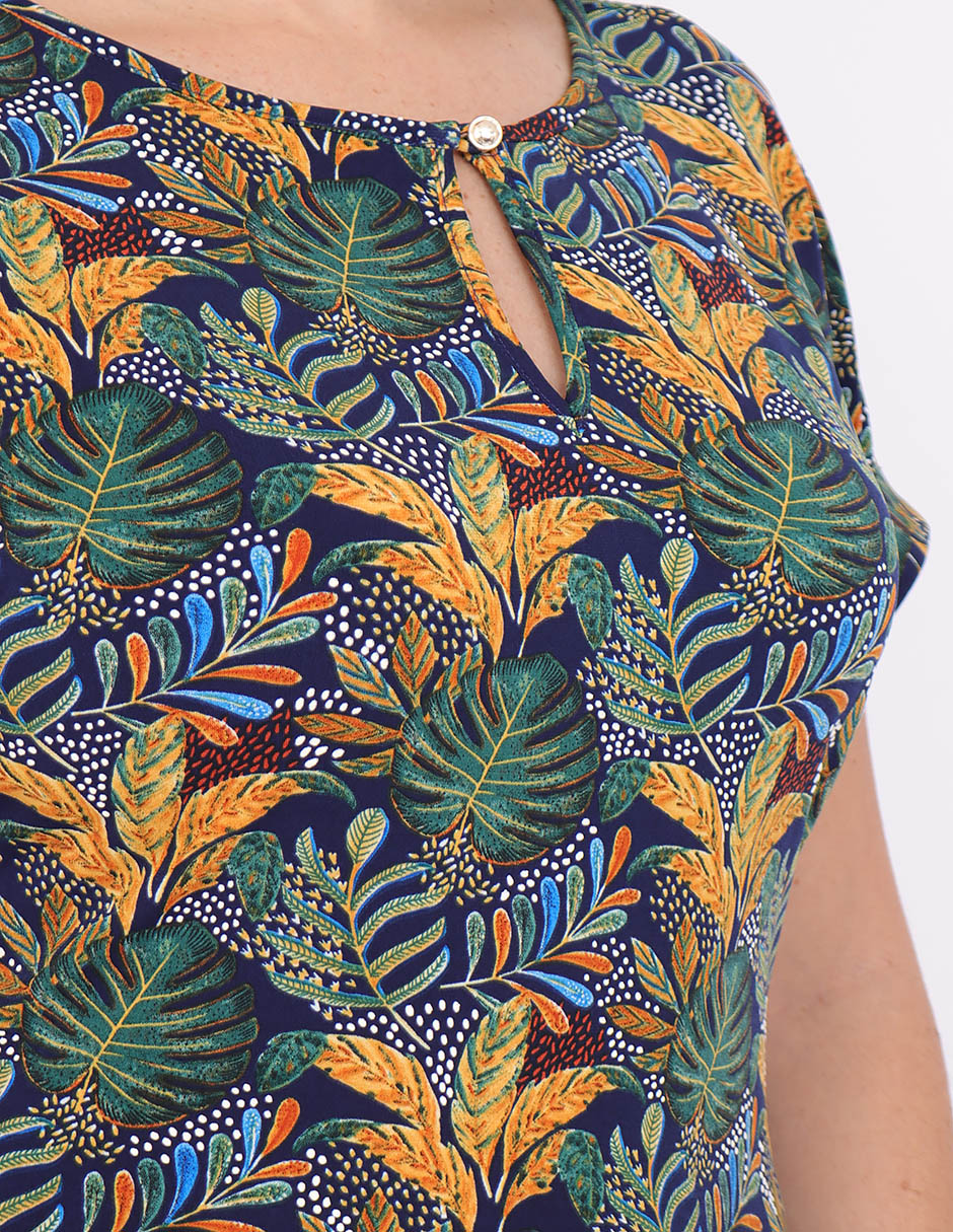 Blusa manga corta para mujer 9