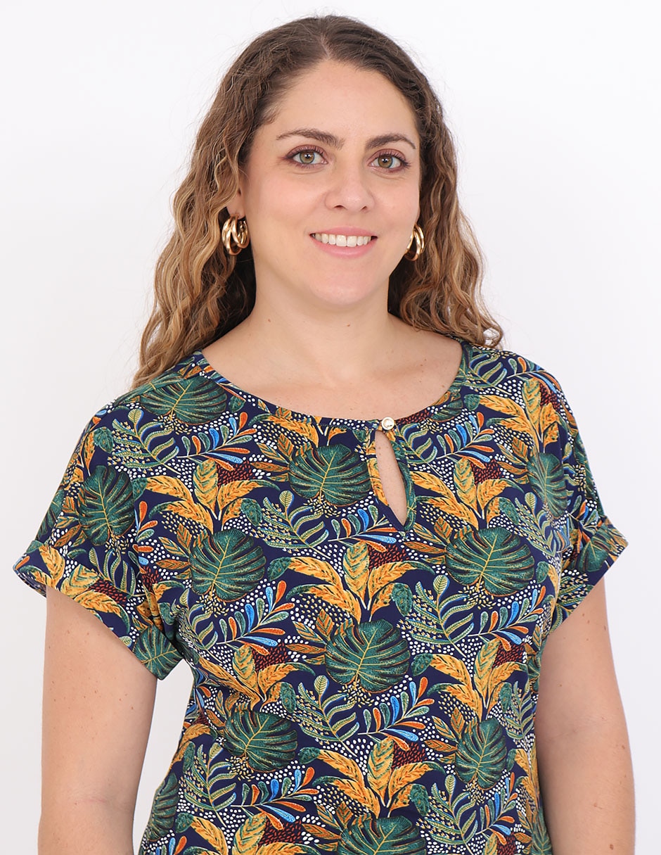 Blusa manga corta para mujer 10