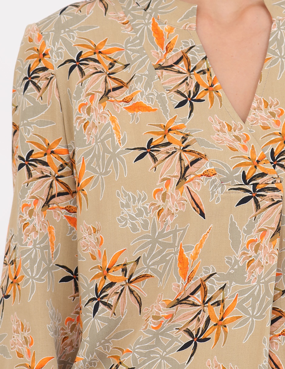 Blusa Grupo Estoril manga 3/4 para mujer 9