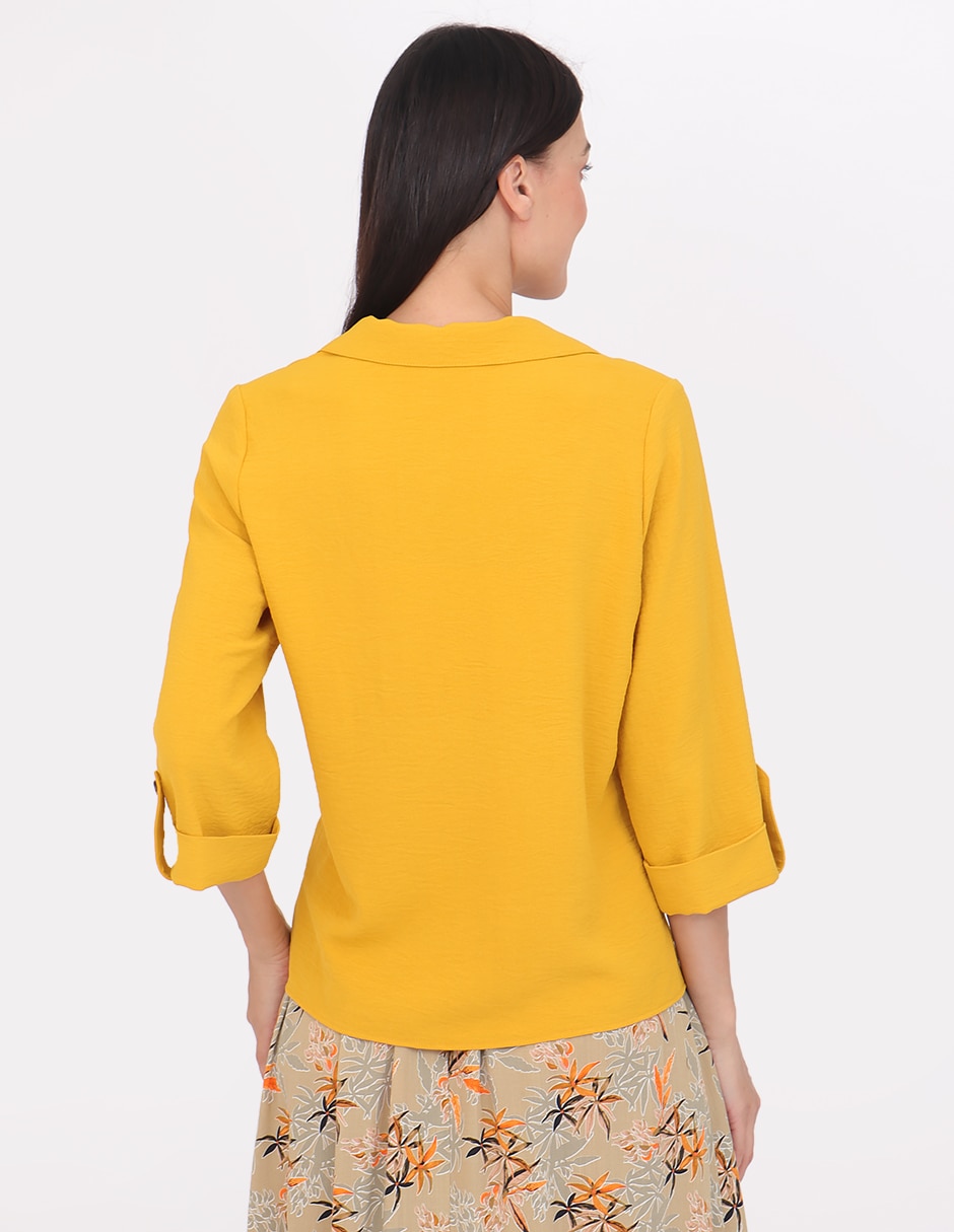 Blusa manga 3/4 para mujer 2