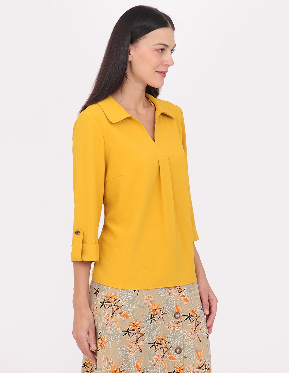 Blusa manga 3/4 para mujer 3