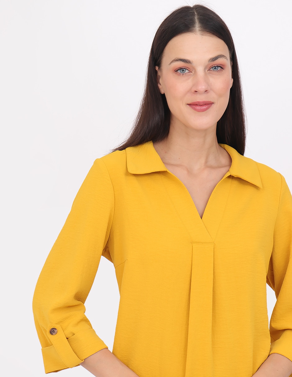 Blusa manga 3/4 para mujer 5