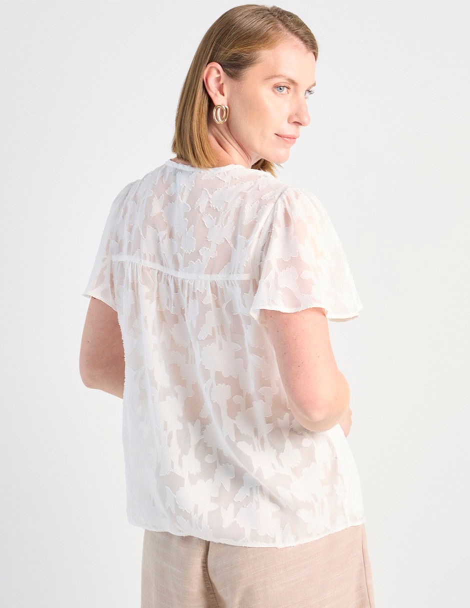 Blusa manga corta para mujer 2