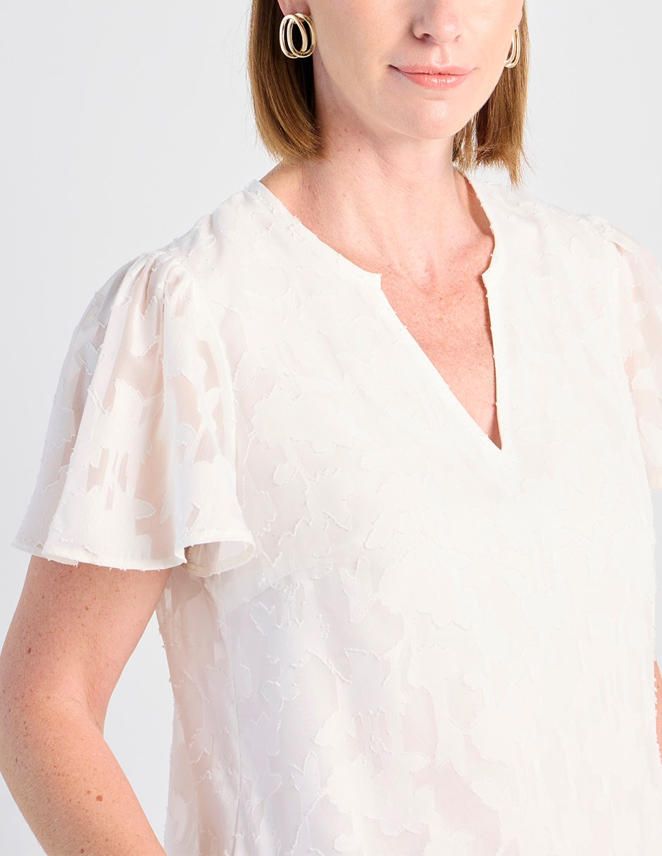 Blusa manga corta para mujer 3