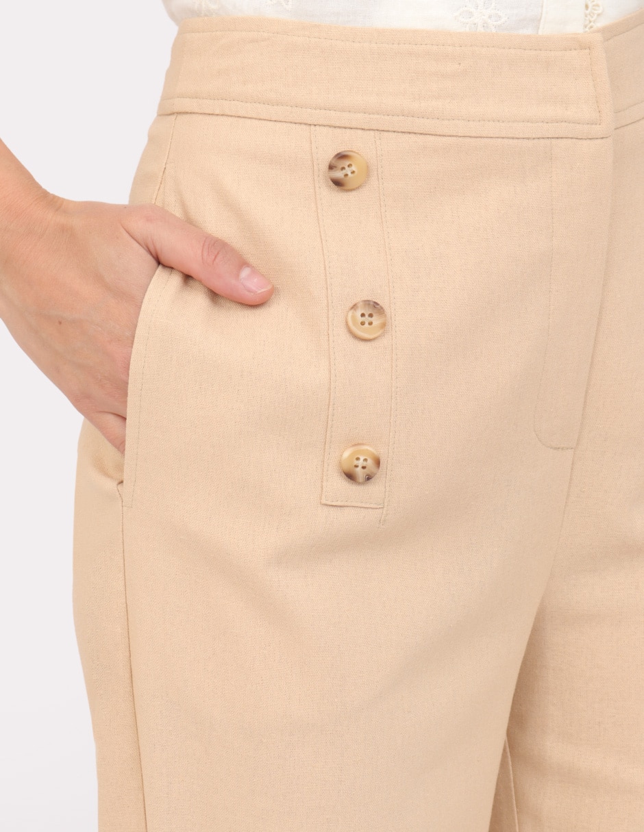 Pantalón de vestir regular para mujer 3