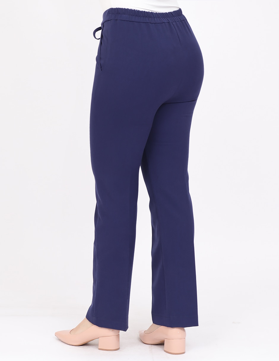 Pantalón duplan petite slim para mujer