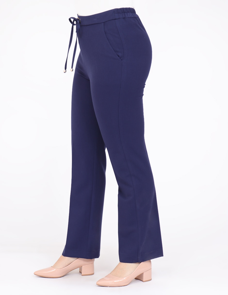 Pantalón duplan petite slim para mujer