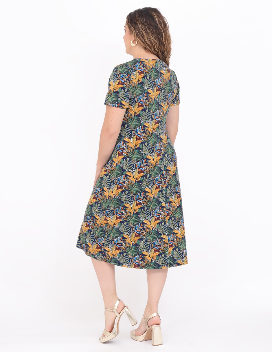 Vestido midi casual para mujer 5