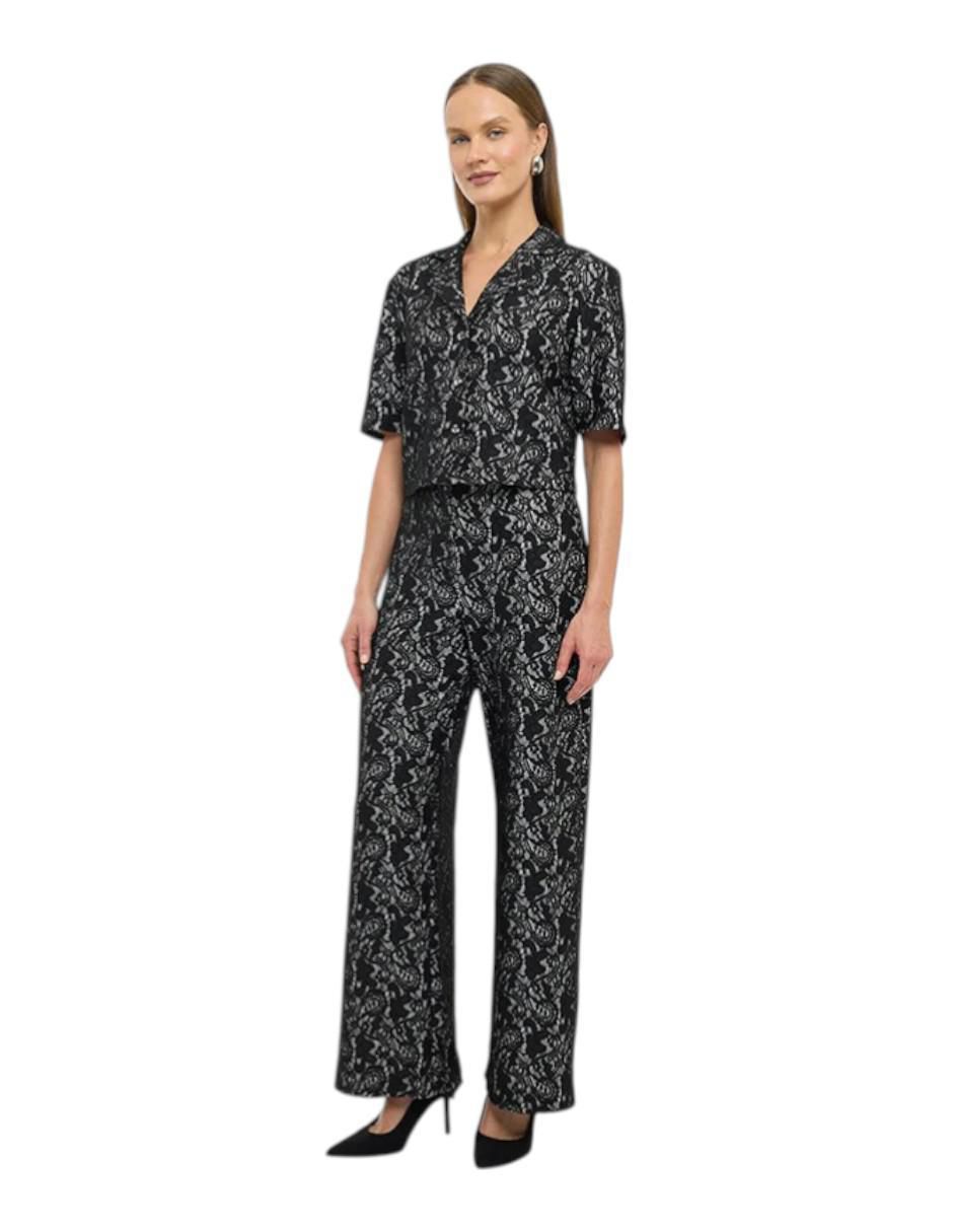 Blusa camisera manga al codo para mujer 2