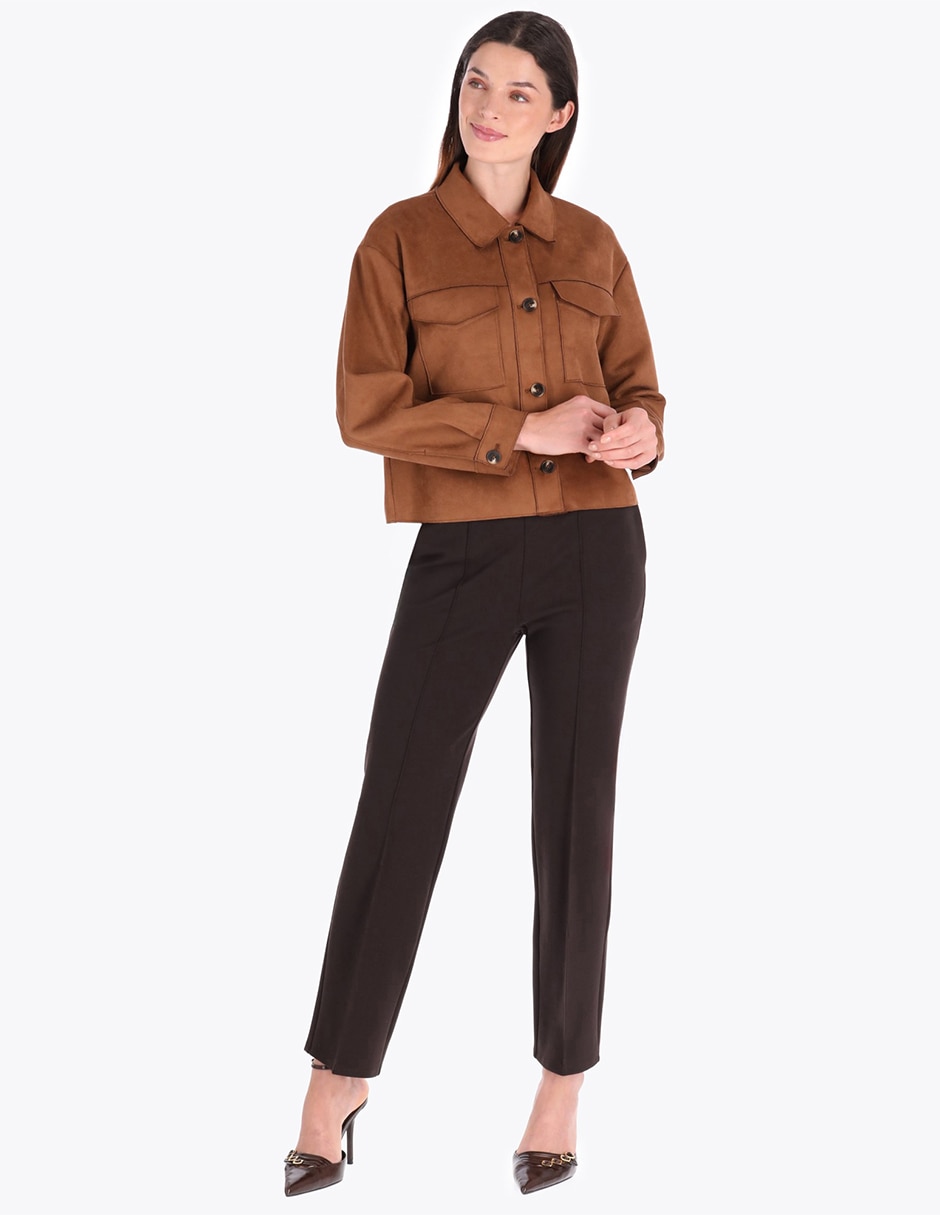 Chamarra casual para mujer 4