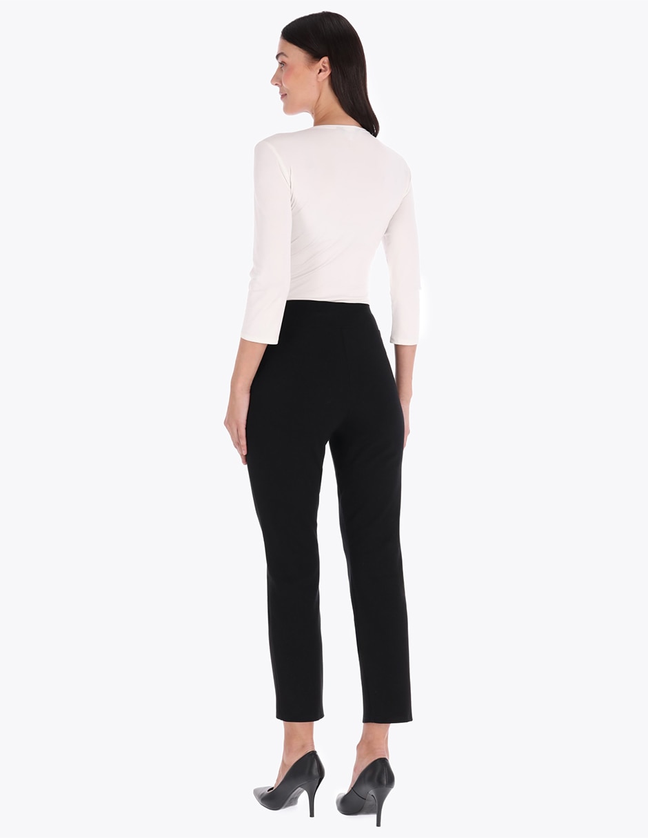 Pantalón de vestir slim para mujer 2