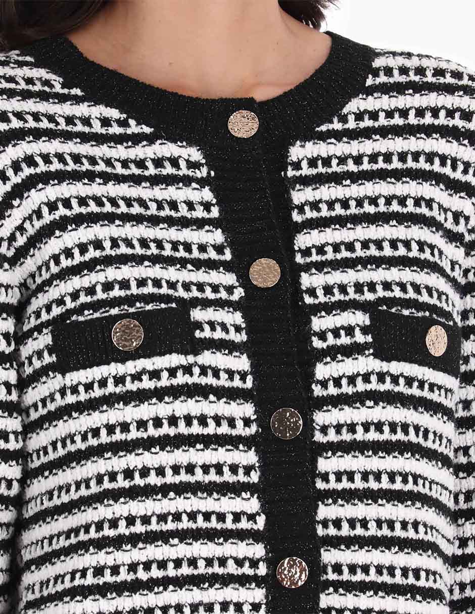 Suéter cuello redondo para mujer 3