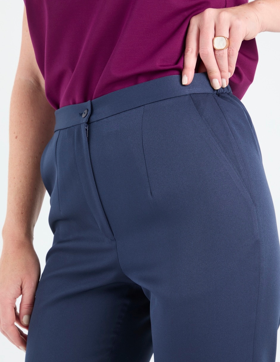 Pantalón de vestir slim para mujer