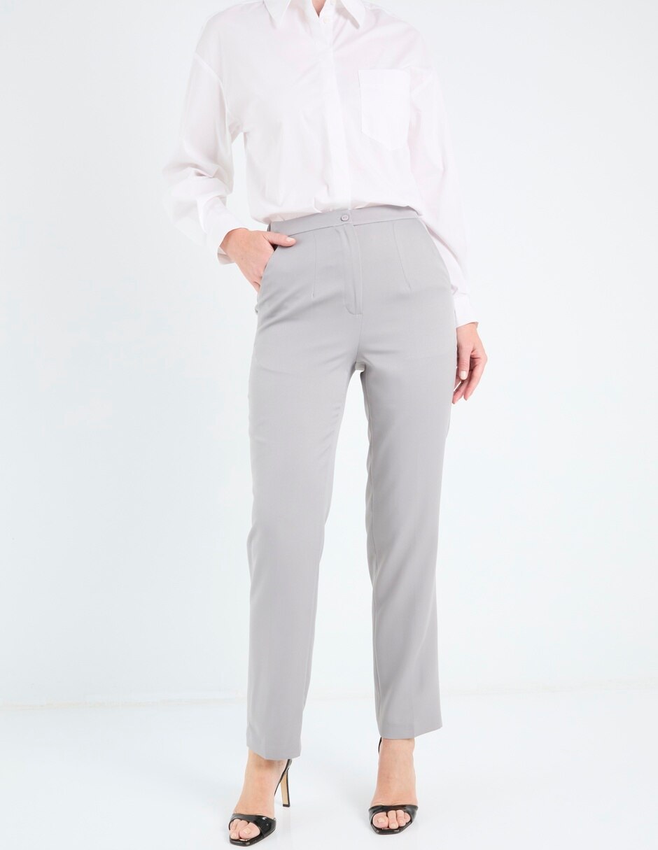 Imagen de producto Pantalón de vestir perfil slim para mujer