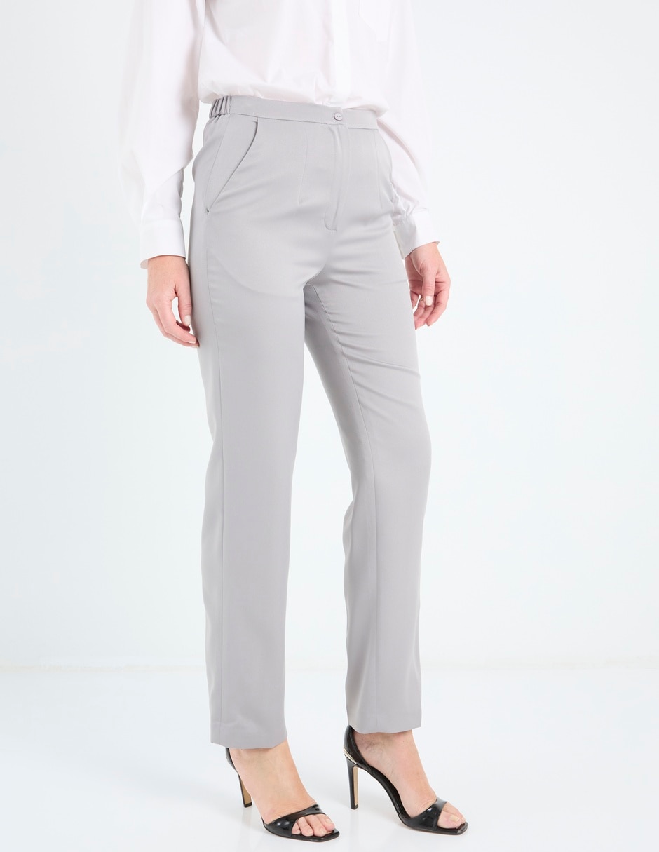 Pantalón de vestir slim para mujer 2