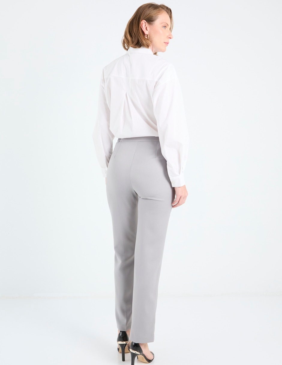 Pantalón de vestir slim para mujer 6