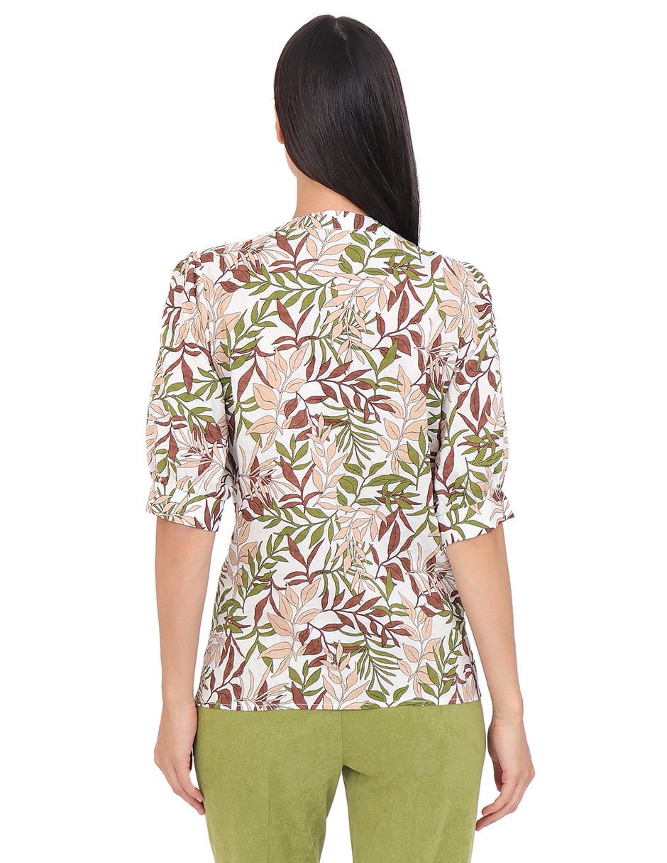 Blusa manga 3/4 para mujer 2