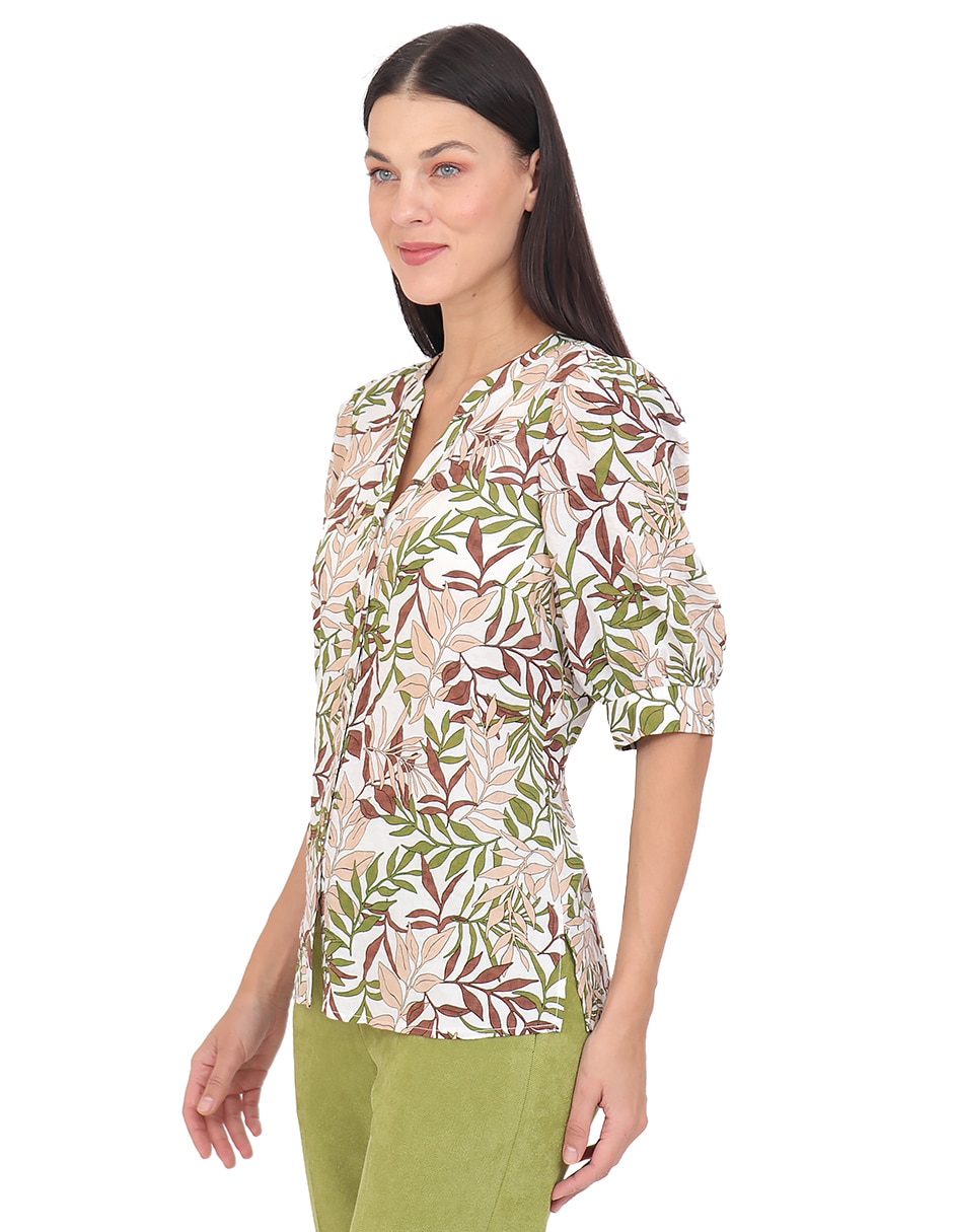 Blusa manga 3/4 para mujer 3