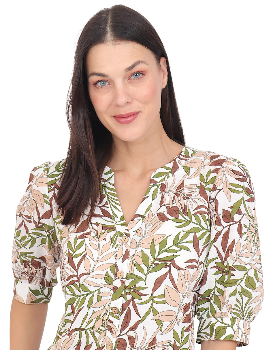 Blusa manga 3/4 para mujer 5