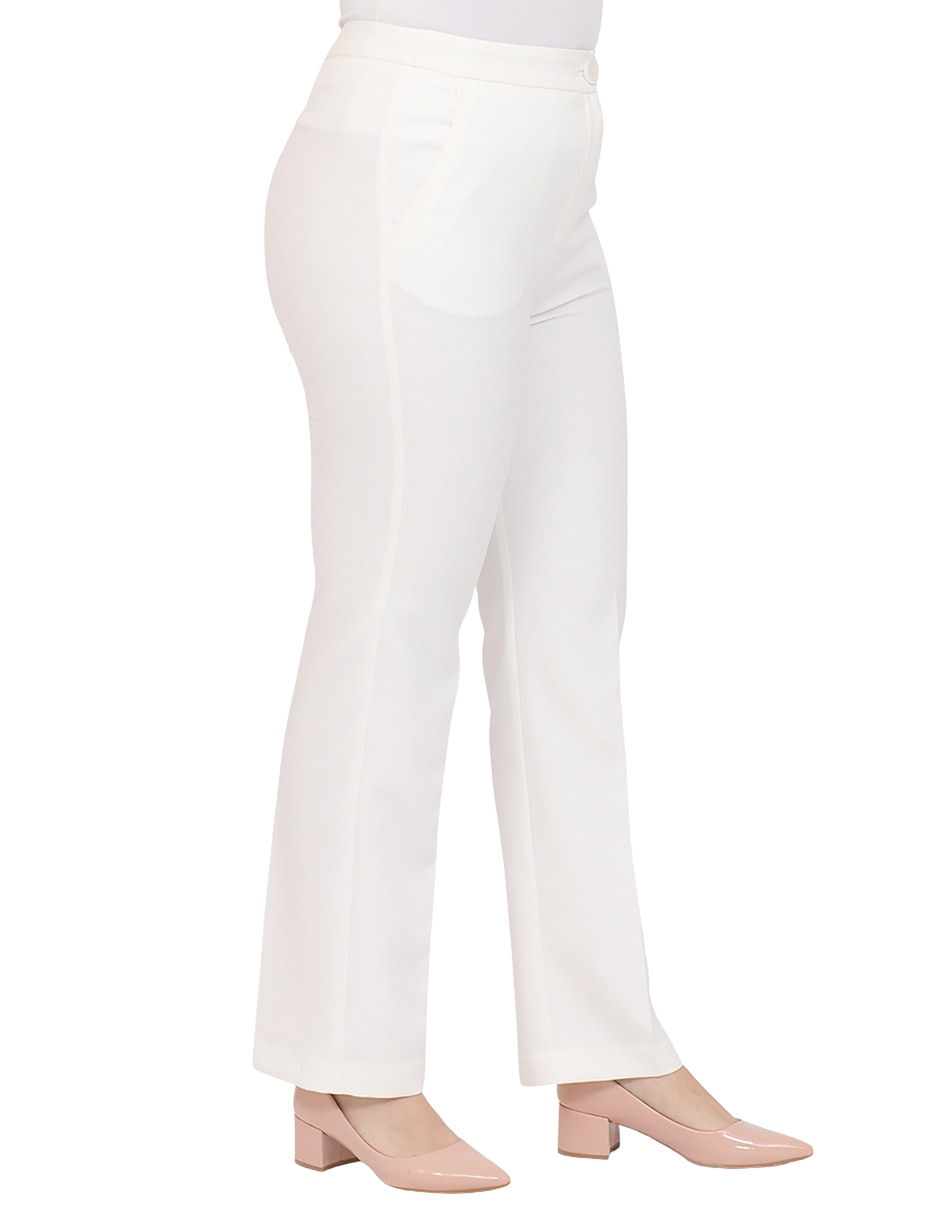 Pantalón de vestir regular para mujer 4