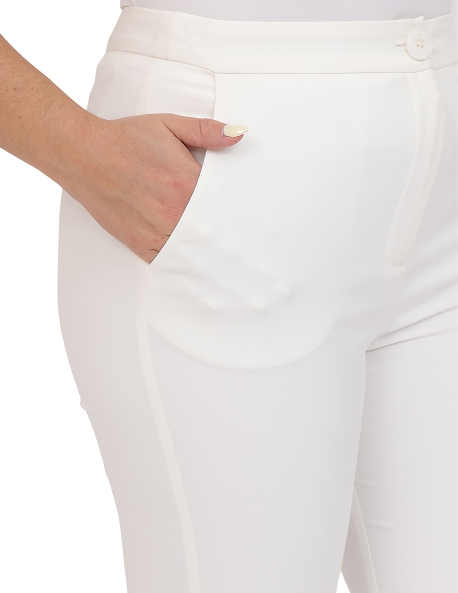 Pantalón de vestir regular para mujer 3