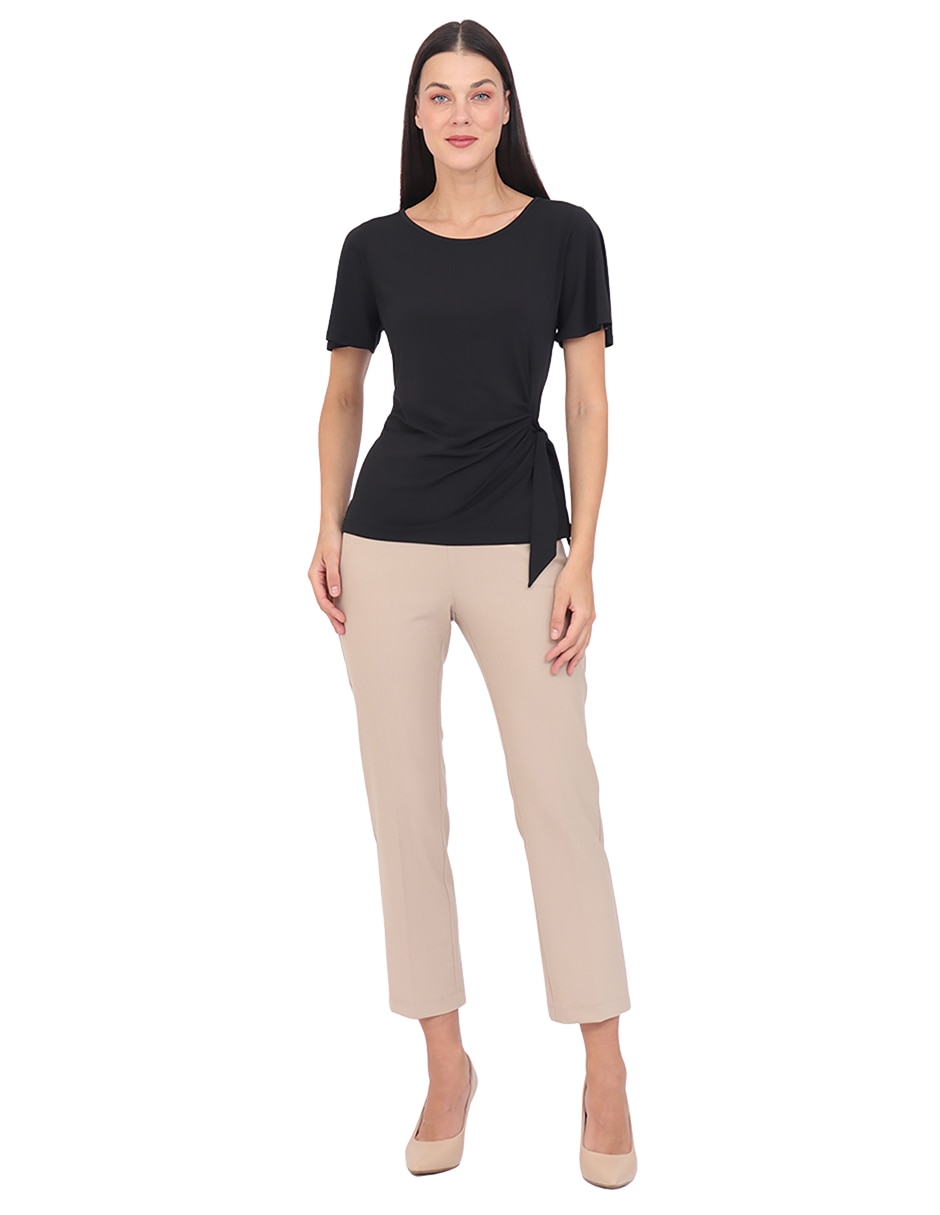 Blusa manga corta para mujer 6