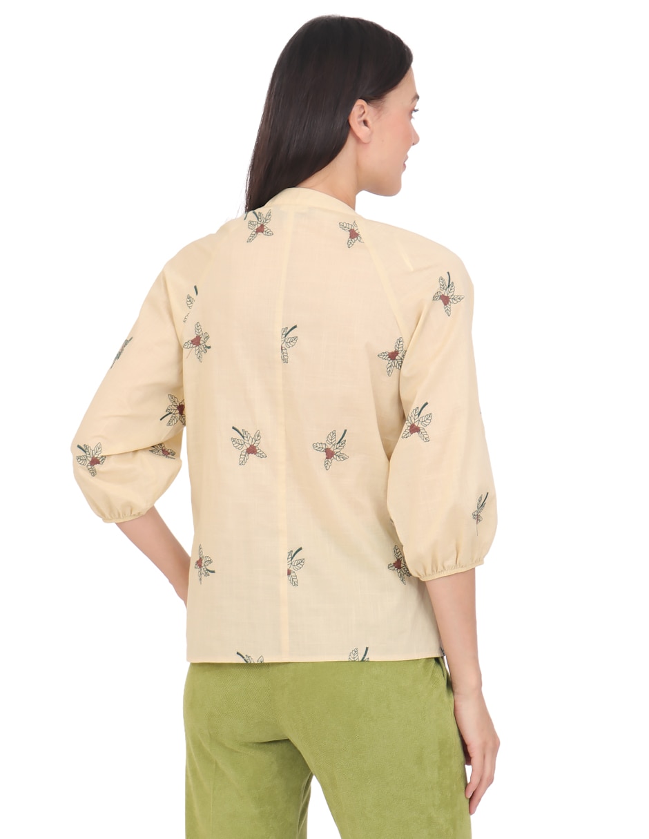Blusa manga 3/4 para mujer 2