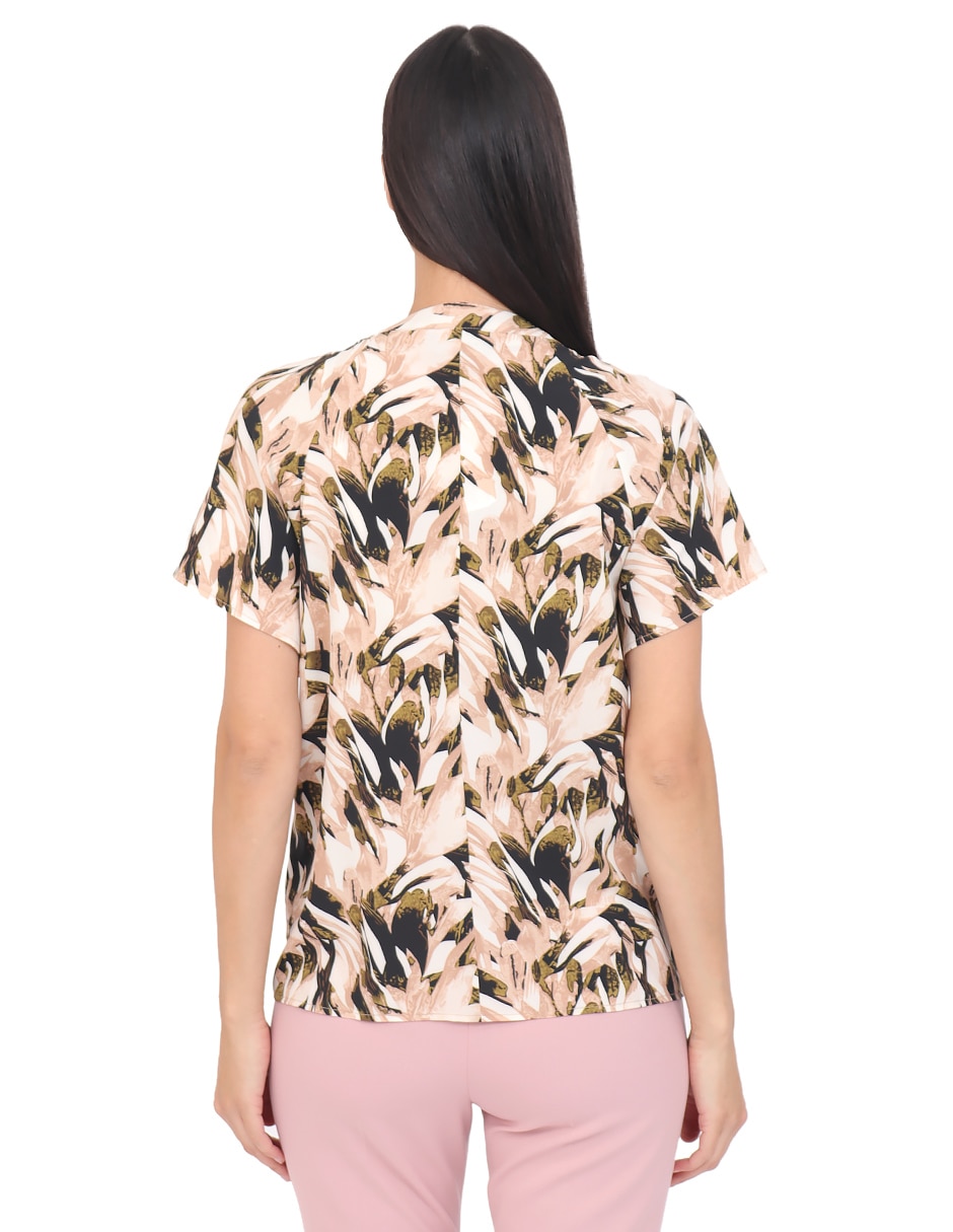 Blusa manga corta para mujer 2