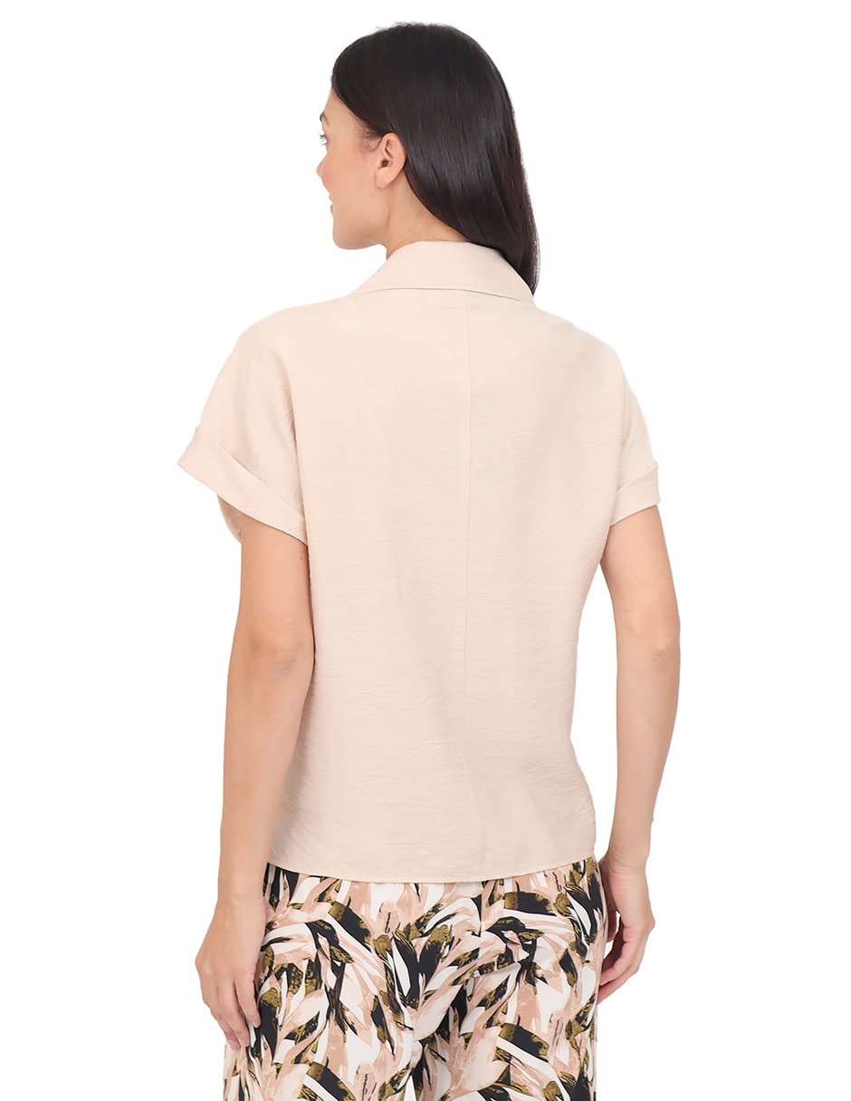 Blusa manga corta para mujer 2