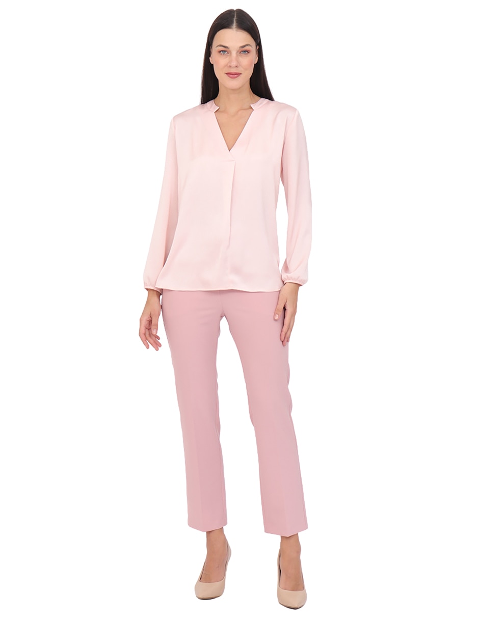 Blusa manga corta para mujer 6