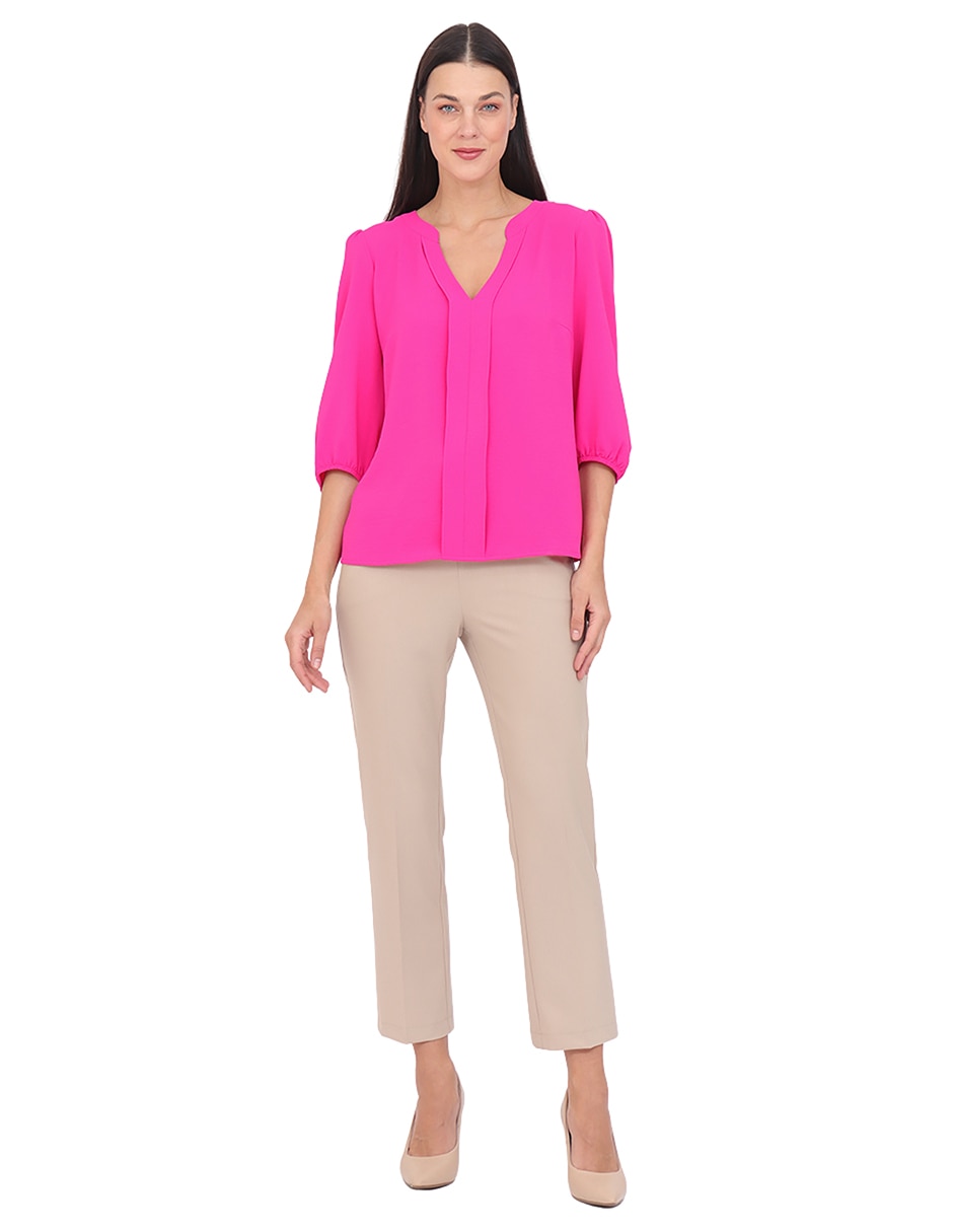 Blusa manga 3/4 para mujer 6