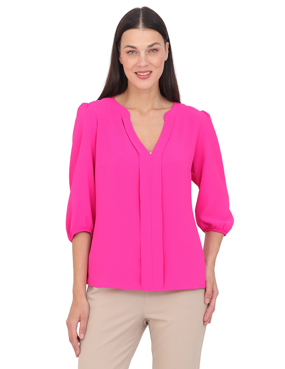 Blusa manga 3/4 para mujer