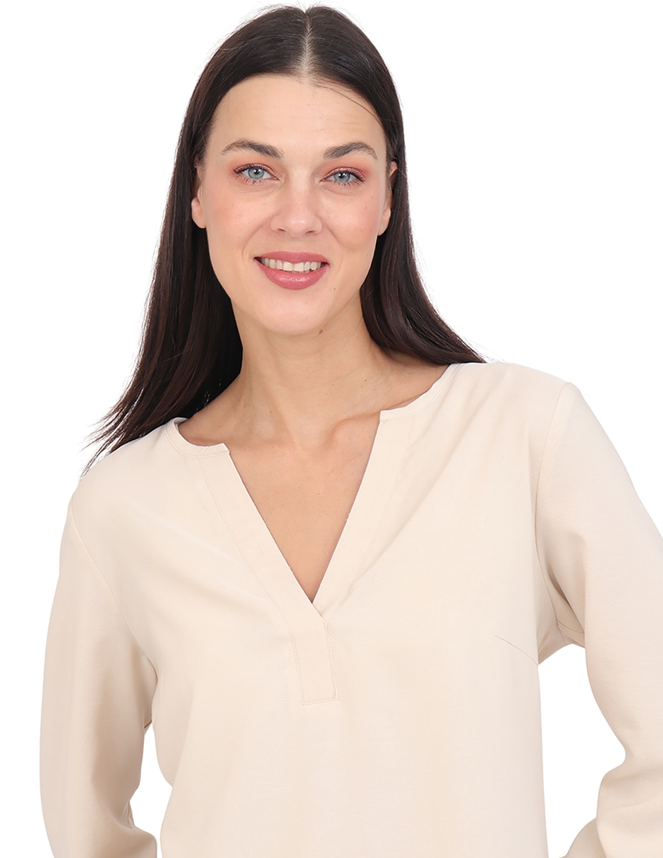 Blusa manga larga para mujer 2