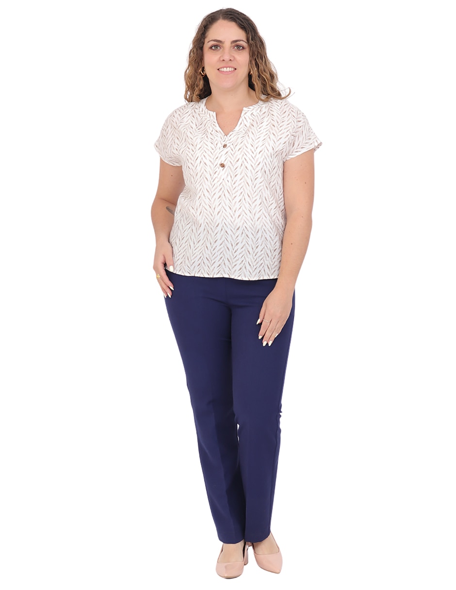Blusa manga corta para mujer 6