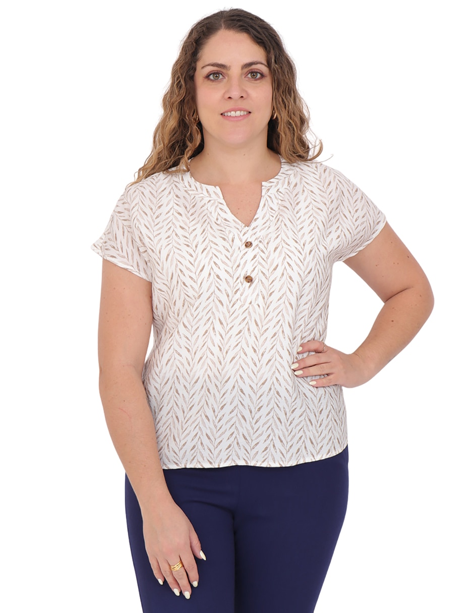 Blusa manga corta para mujer Blusa manga corta para mujer