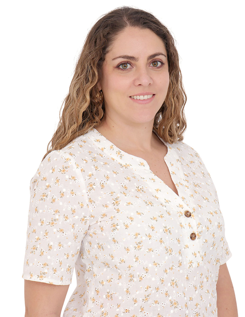 Blusa manga corta para mujer 2