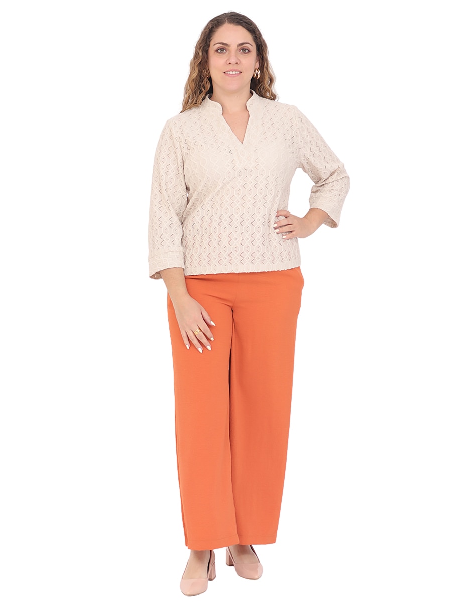 Blusa manga 3/4 para mujer 6