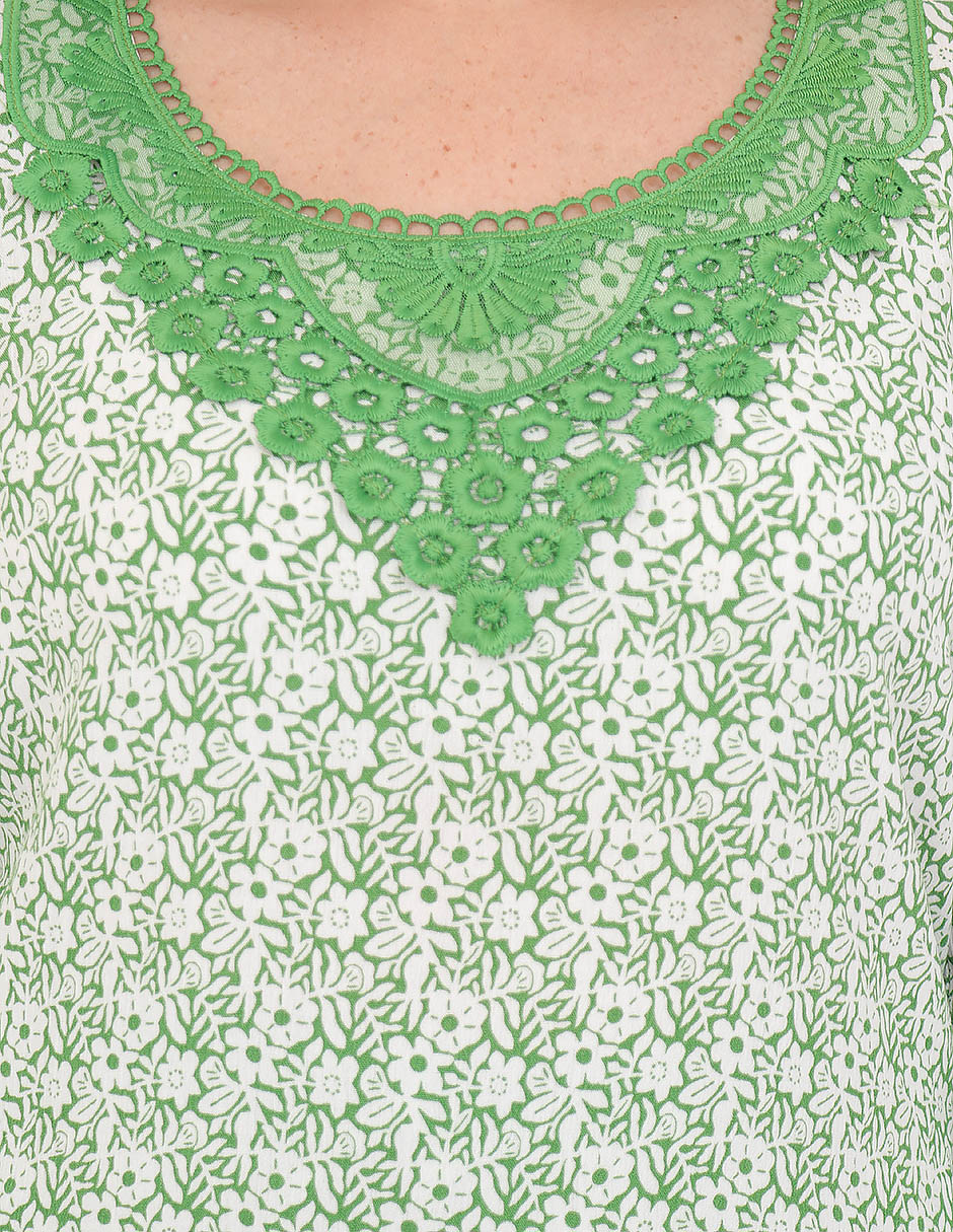 Blusa manga 3/4 para mujer 3