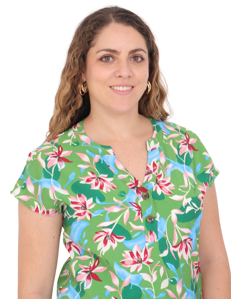 Blusa manga corta para mujer 5