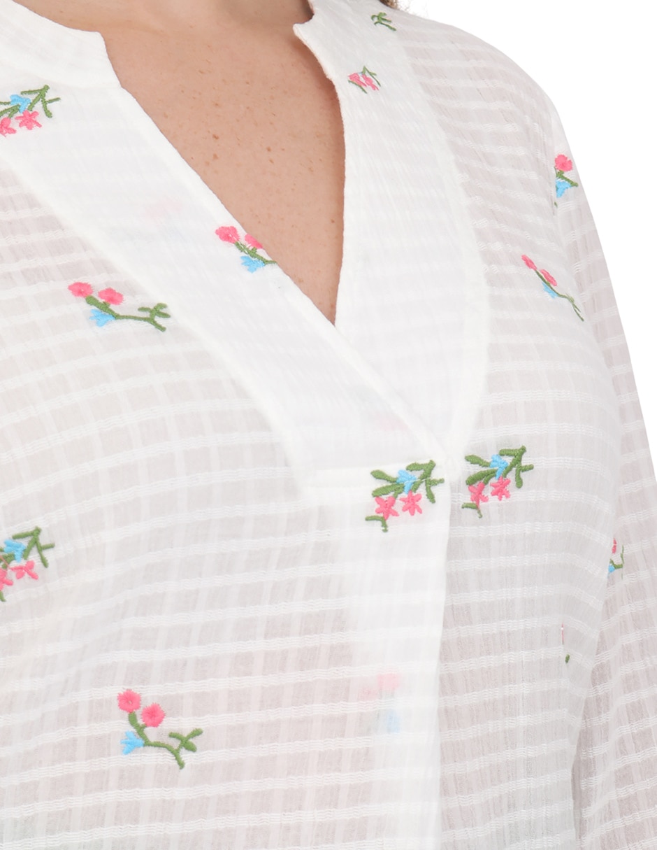 Blusa manga 3/4 para mujer 3