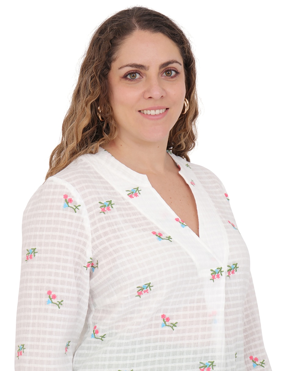 Blusa manga 3/4 para mujer 4