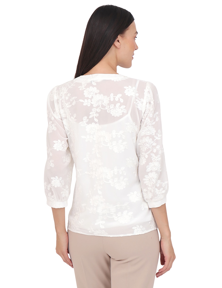 Blusa manga larga para mujer 2