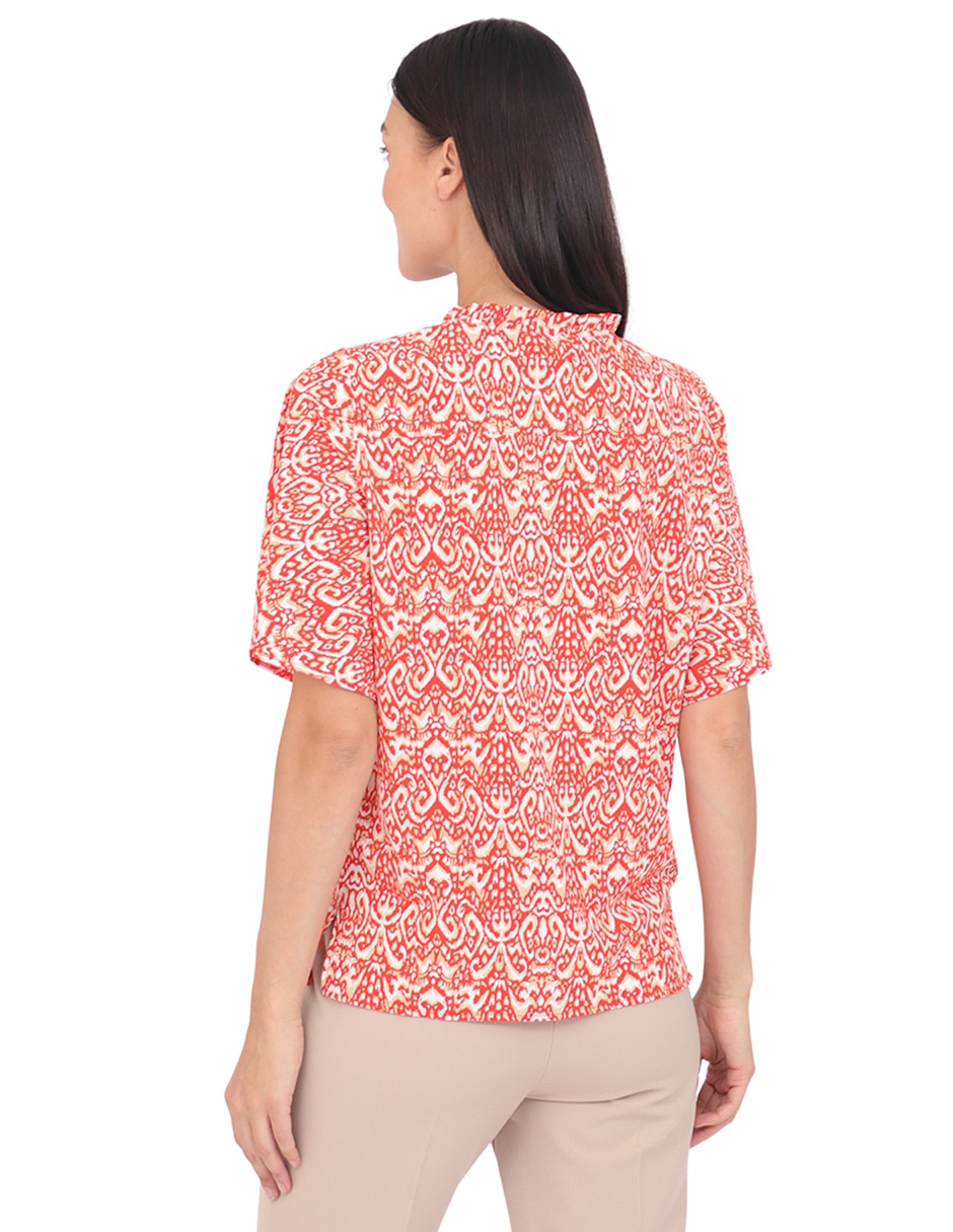 Blusa manga corta para mujer 2