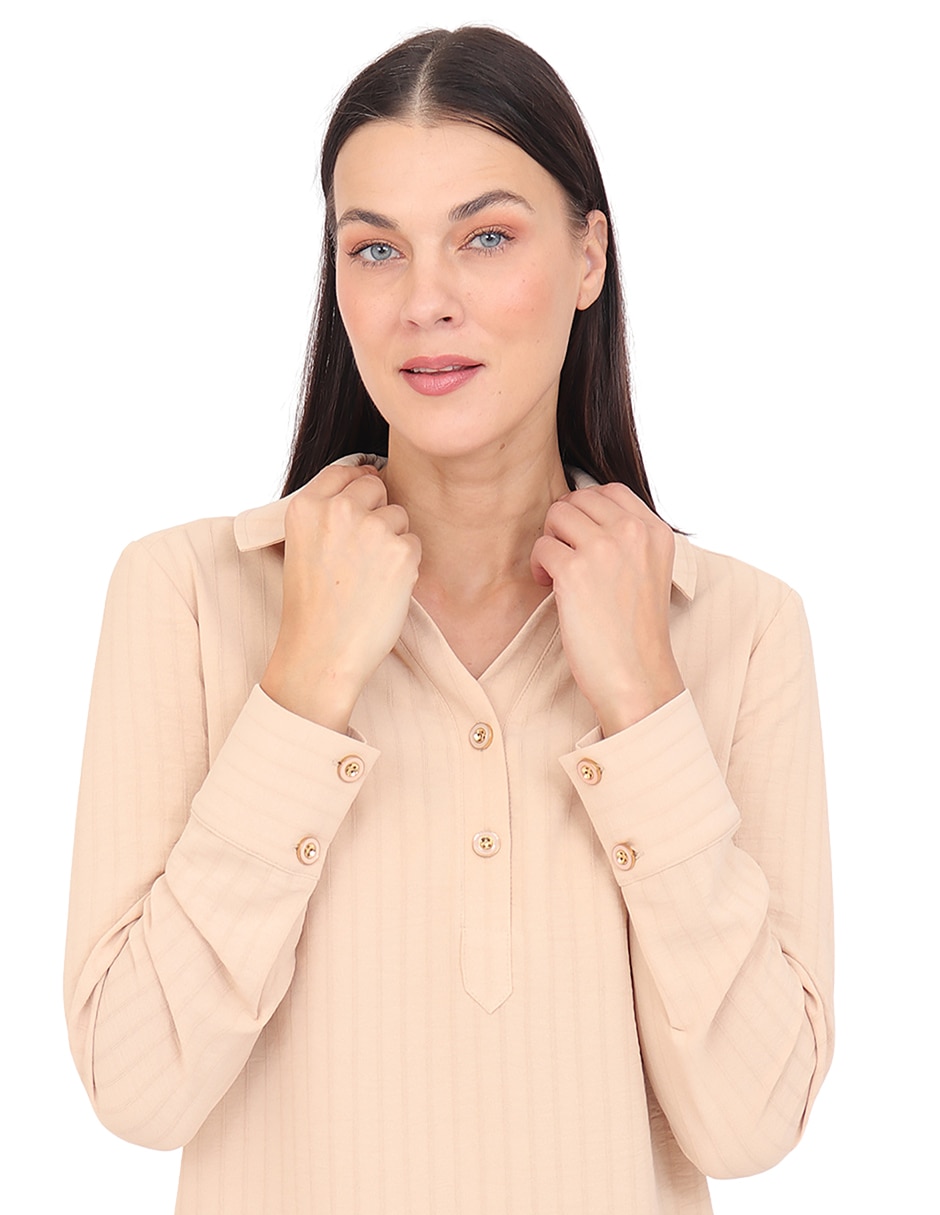 Blusa Grupo Suances manga larga para mujer 4