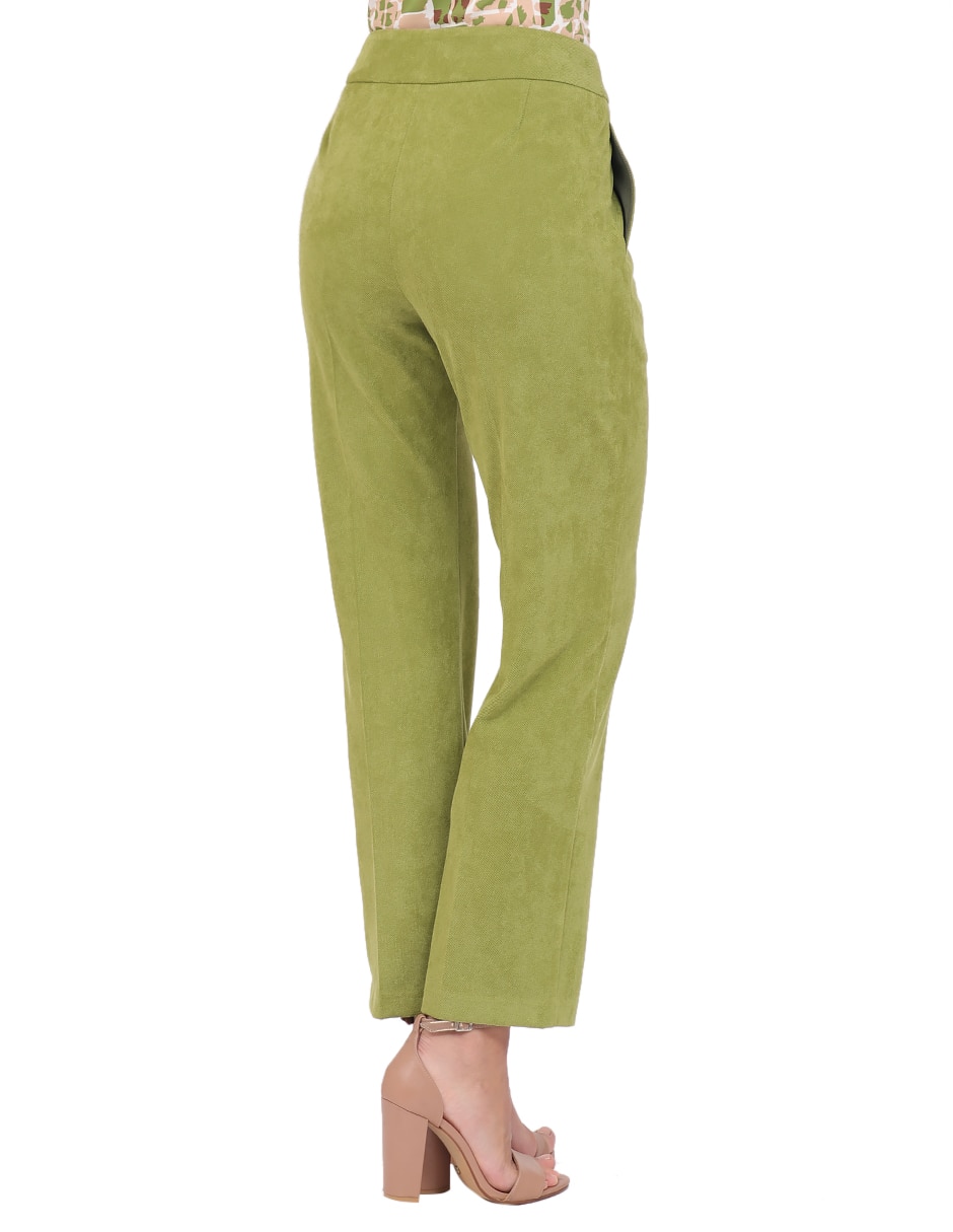 "pantalón" de vestir regular "para mujer" 2