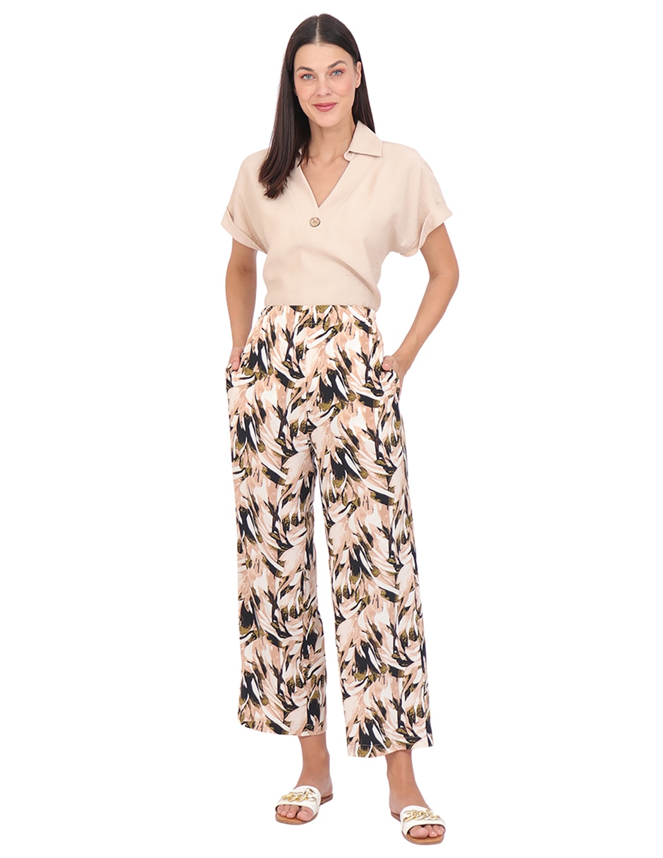 "pantalón" regular regular "para mujer" 3
