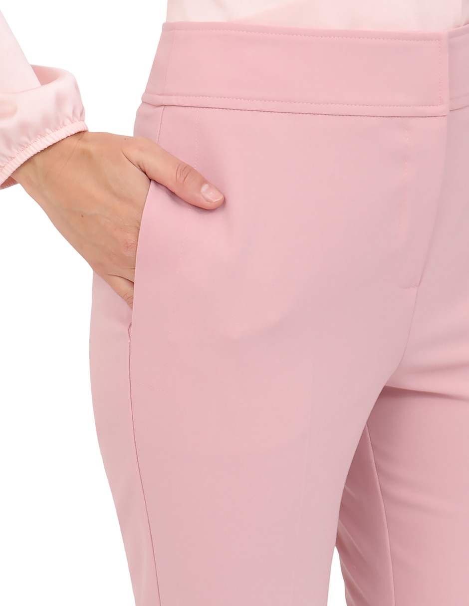 "pantalón" de vestir regular "para mujer" 4