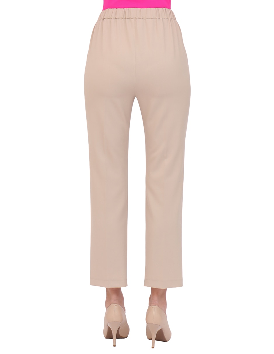 Pantalón regular regular para mujer 2