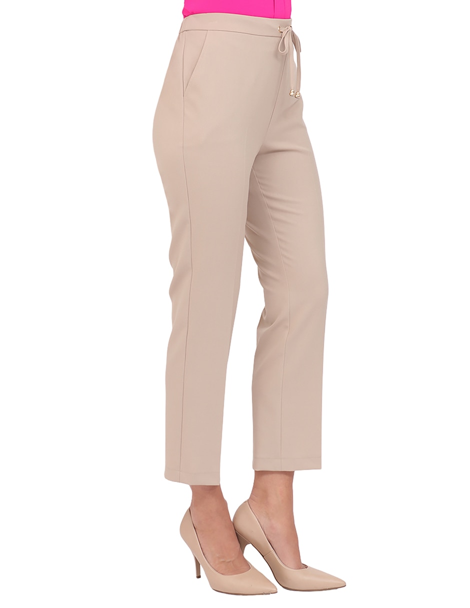 Pantalón regular regular para mujer 3