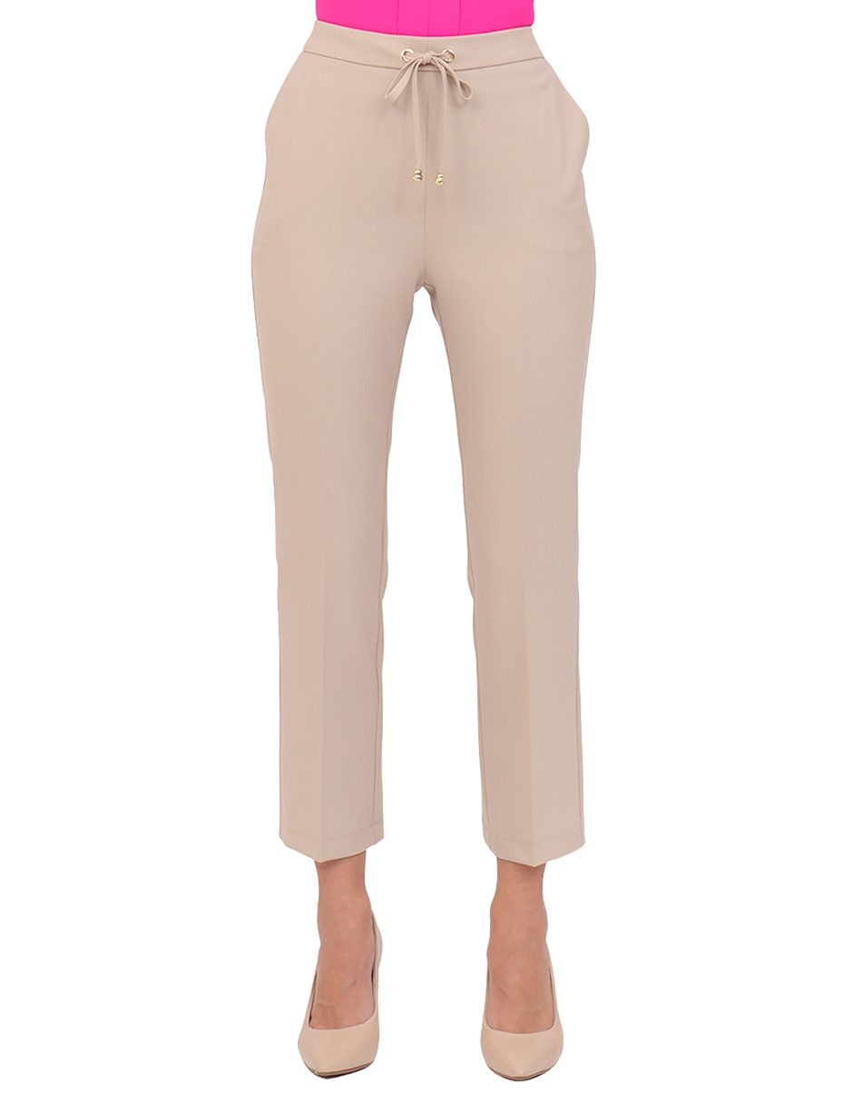 Pantalón regular regular para mujer